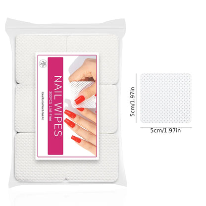 Blushimmer nail polish remover wipes and cleaning pads for women, non woven nail pads for easy nail polish removal and cleaning.