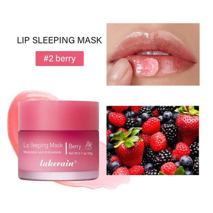 Blushimmer moisturizing sleeping lip mask in a 20g jar, designed to hydrate, reduce lip lines, and soothe lips overnight.