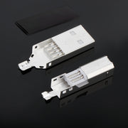 Set Hi-End USB connector USB A+USB B Hifi Audio USB Connector Plug For USB Cable HIFI DIY USB Interface Terminal Port Data Line