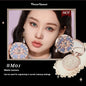 Blushimmer The Flower Knows Little Angel Collection face powder palette with relief highlight, contour, and highlighter shades.