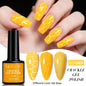 LILYCUTE 7ml neon crackle gel nail polish by Blushimmer, fluorescent UV gel for quick-drying, semi-permanent nail art manicure.