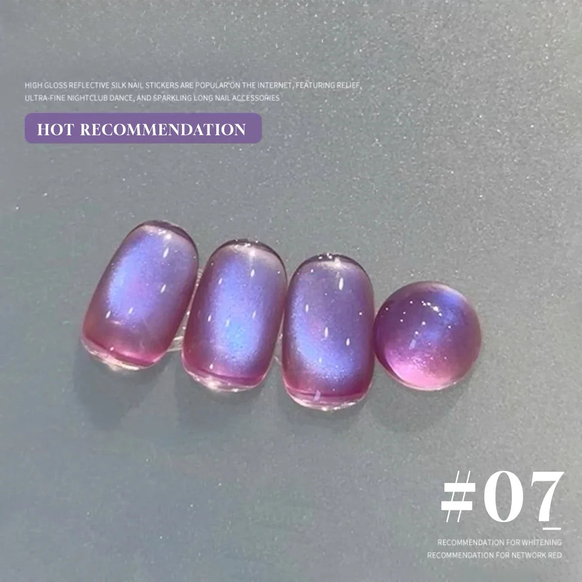 Blushimmer Mianel 12ml Emperor Green Cat Eye Gel Nail Polish for whitening green nails, suitable for nail salons and supplies.