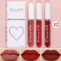 Blushimmer long-lasting velvet matte liquid lipstick in vibrant red with nonstick, waterproof finish, for bold lip makeup.