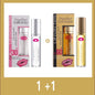 Blushimmer lip plumper oil and serum with glossy finish, enhancing lips' volume, moisture, and smoothness in a sleek tube.