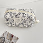 Large capacity Blushimmer makeup pouch with multiple compartments, ideal for cosmetics, travel, and organizing beauty essentials.