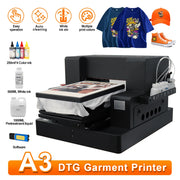 A3 DTG Printer impresora A4 L805 DTG Flatbed Printer Direct Print to Clothes Printing Machine A3 DTG Direct to Garment Printer