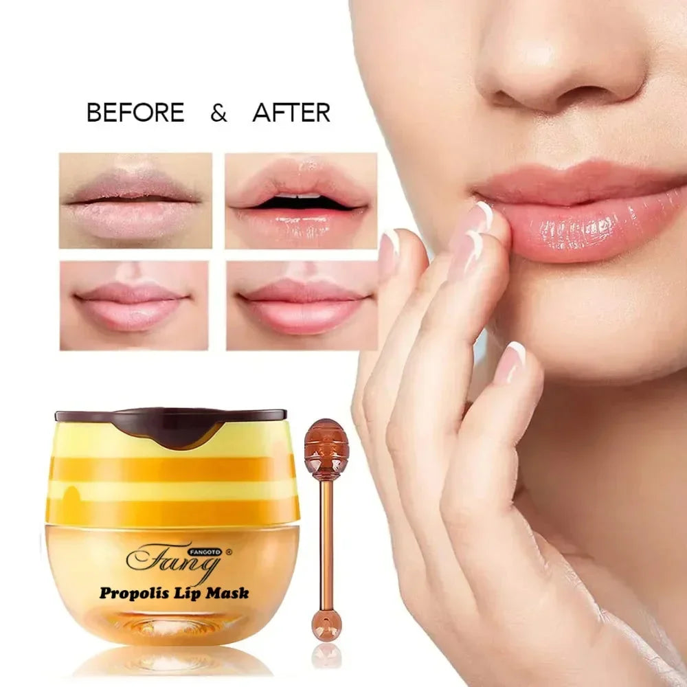 Blushimmer 5.5g strawberry honey lip sleep mask with nourishing, moisturizing gloss for night lip care and maintenance