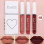 Blushimmer 3-pack matte lipstick and lip gloss set with long-lasting, waterproof, non-fading, non-stick formula for everyday wear