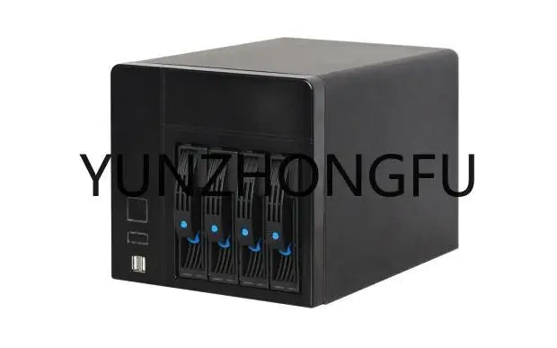 4-bay NAS storage desktop office computer server ITX interstellar snail hot swappable chassis