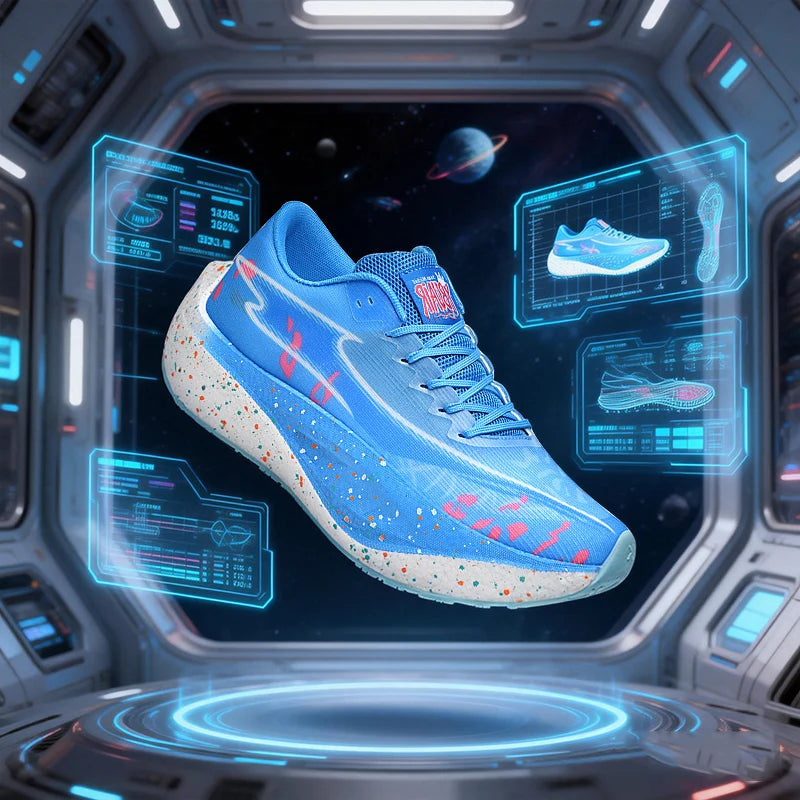 Men Sports Running Shoes Shock Absorbing Marathon Breathable Women Athletic Sneakers Jogging Off Road Running Casual Sports Shoe