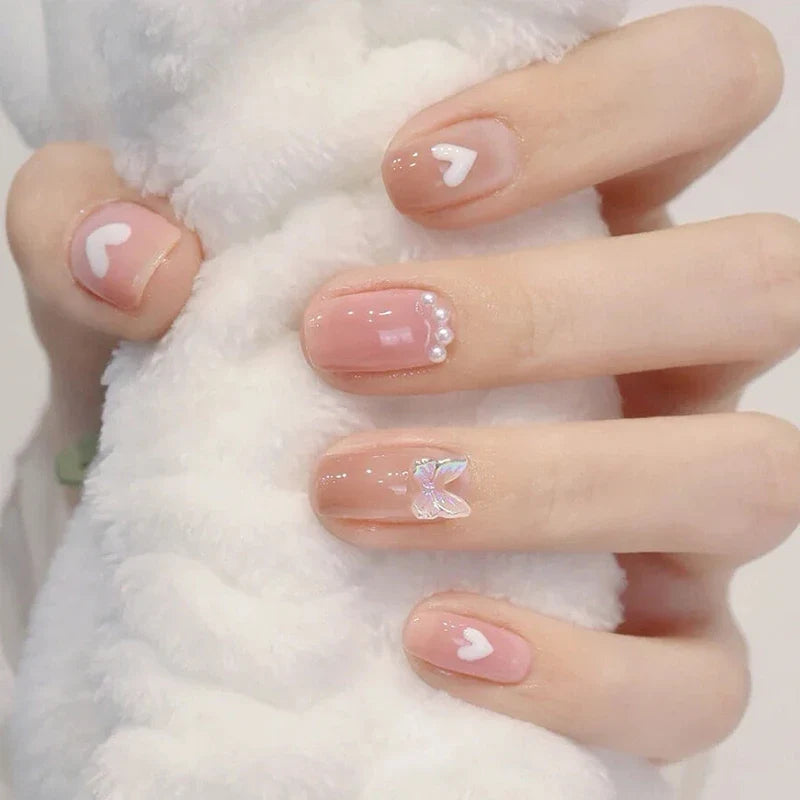 Blushimmer UNO JYJ nude rubber base gel polish for semi-permanent nails, UV varnish, natural nail base coat, 7 color options
