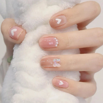 Blushimmer UNO JYJ nude rubber base gel polish for semi-permanent nails, UV varnish, natural nail base coat, 7 color options