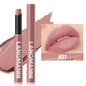 Blushimmer 12-color matte lipstick set featuring long-lasting, waterproof velvet finish lip colors in sleek lipstick pen packaging.