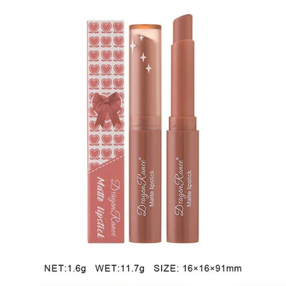 Blushimmer Velvet Matte Lipstick Pen with waterproof, easy-to-apply rich color and rotating design for smooth lip color application.