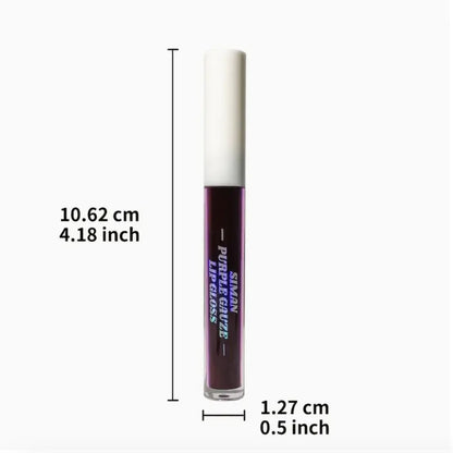 Blushimmer long-lasting matte lip ink liquid lipstick with waterproof, peel-off lip tint in a sleek tube.