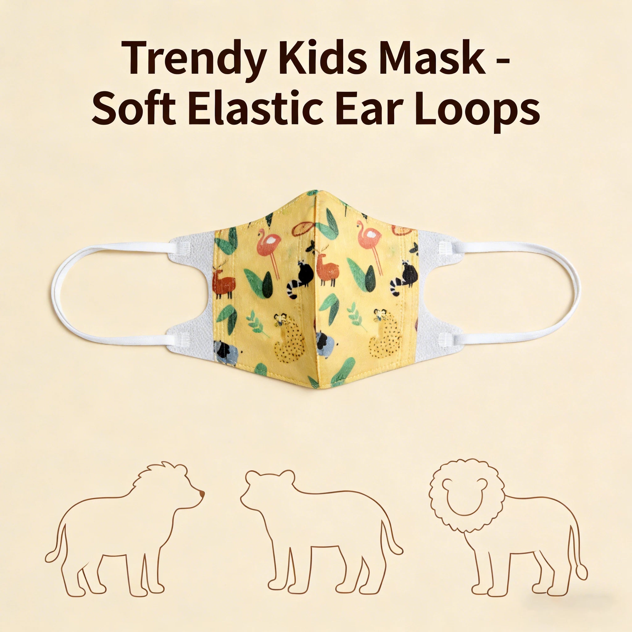 50-100pcs KN95 Kid Mask Face Mask FPP2 Protective Age 3-5 6-12 3Layers Cartoons FFP2 Masque Boys Girls Children Mascarillas CE