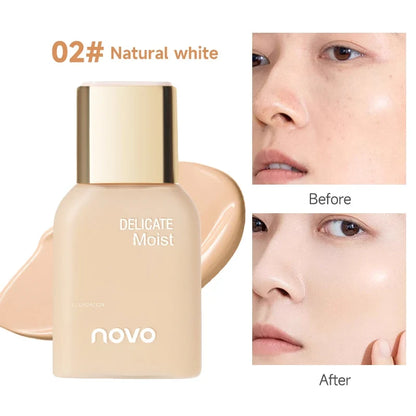 Smooth Liquid Foundation, Moisturizing BB Cream, Long-Lasting Oil-Control CC Cream, Waterproof And Sweat-Proof,Even skin tone