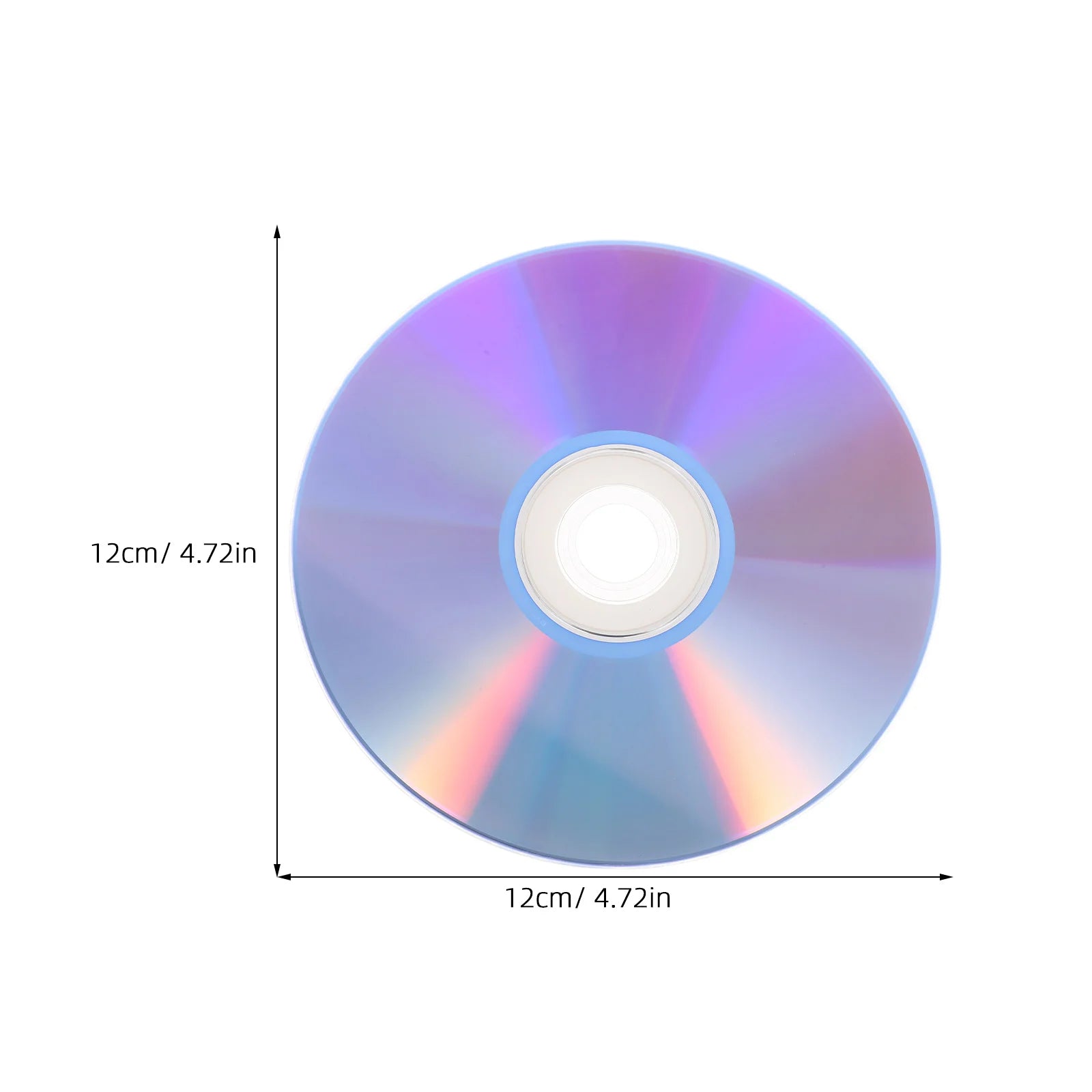 10pcs Blank DVD Discs Writable DVD-R CD-RW Discs High Capacity Recordable CD for Video Storage Photo Backup Computer Burning