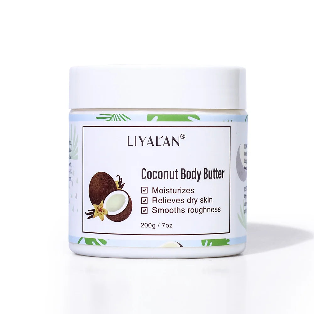 Shea Body Butter Soothes Dry Skin Nourish Moisturizer Smooth Rough Deep Hydration Cream Coconut Rose Mango Skin Care Body Lotion