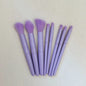 Blushimmer makeup brush set with soft fluffy brushes for foundation, powder, eyeshadow, and blending in a professional cosmetic kit.