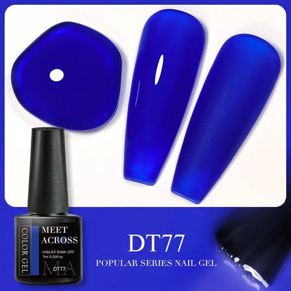 Blushimmer pink dried flower gel nail polish with natural flower accents, soak-off UV LED nail art gel for decorative nails.