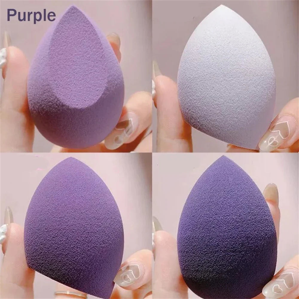 Blushimmer makeup sponge set with 4/8 soft foundation and powder puffs for blending and makeup application.
