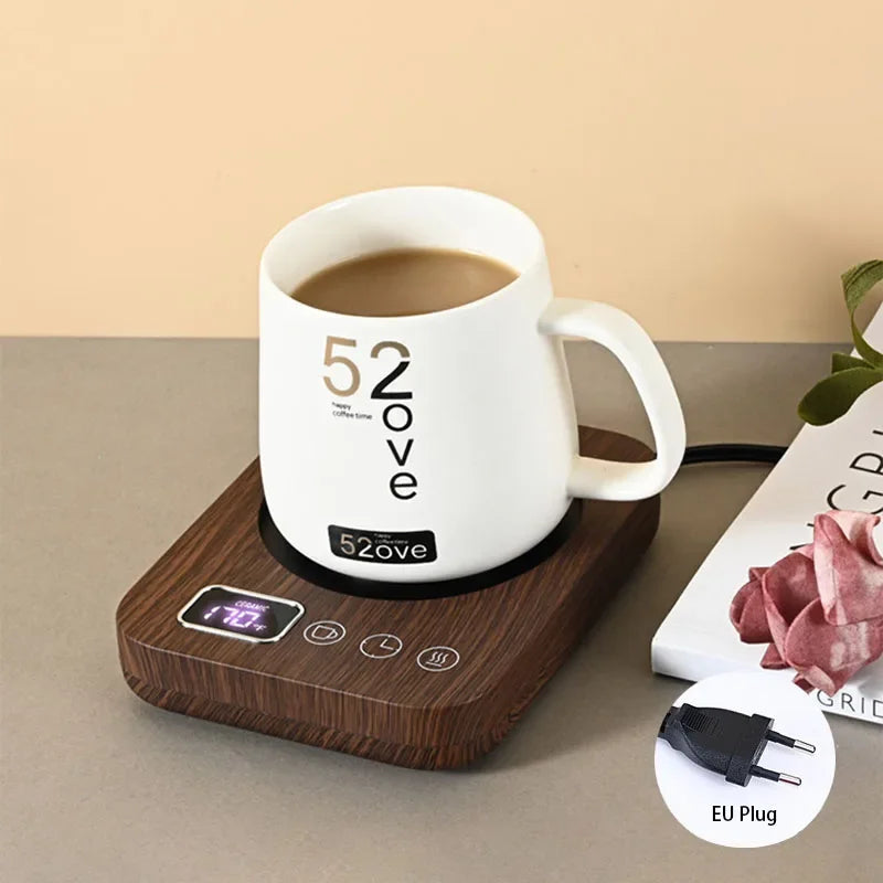 New Coffee Mug Warmer for Desk Office Home 3 Temperature Setting Auto Shut Off Electric Beverage Heating Plate Smart Cup Warmer