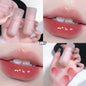 Blushimmer DIKALU mirror water lip gloss with crystal jelly lipstick, hydrating, plumping, and moisturizing colored lip tint for lips.
