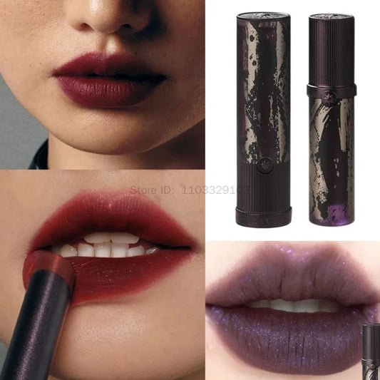 Girlcult Matte Lipstick Nude Sexy Red Brown Velvet Lip Gloss Waterproof Non-Stick Cup Long Lasting Lip Glaze Women Makeup