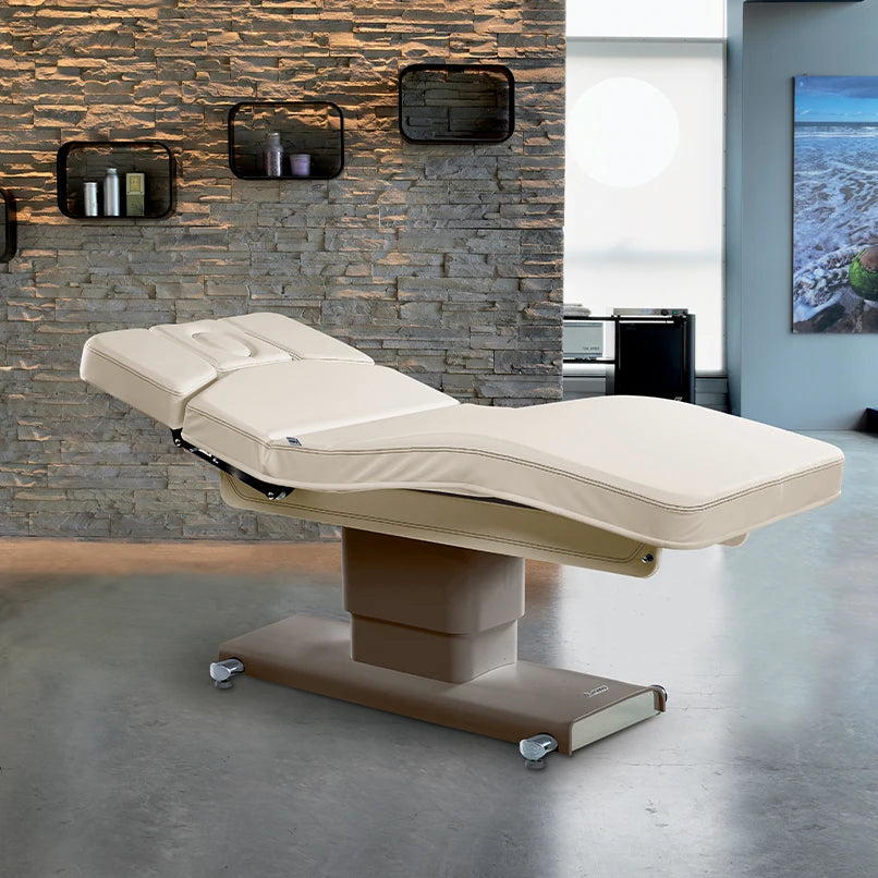 Dark Gray Electric 4 Motor Beauty  Bed with   Facial Spa Bed for Beauty Salon