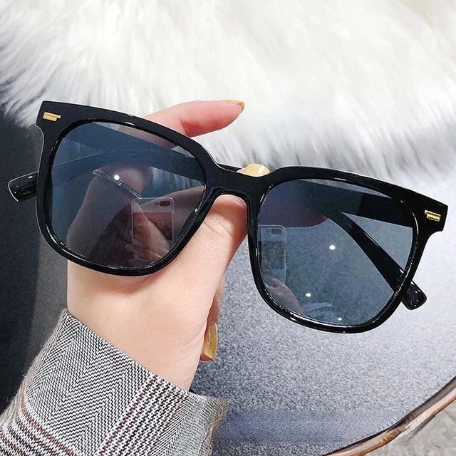 vintage glasses women Square Sunglasses for Lady  luxury designer Trendy Style Sun Glasses UV400 Streetwear Eyewear 2024 New