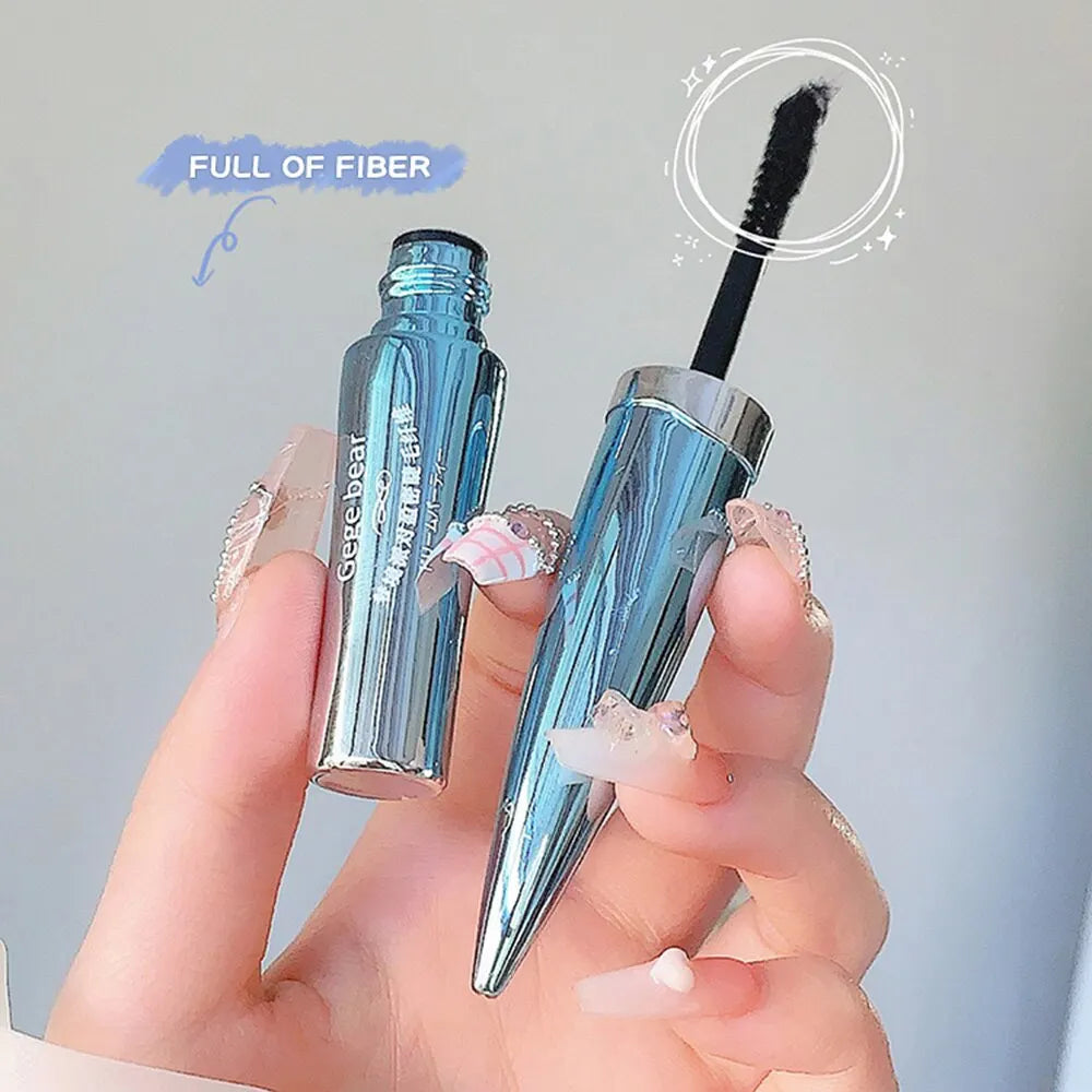 Blushimmer Gege Bear Dream Party Curly Black Sunflower Mascara with thick, lengthening lashes and cute design for all-day wear.