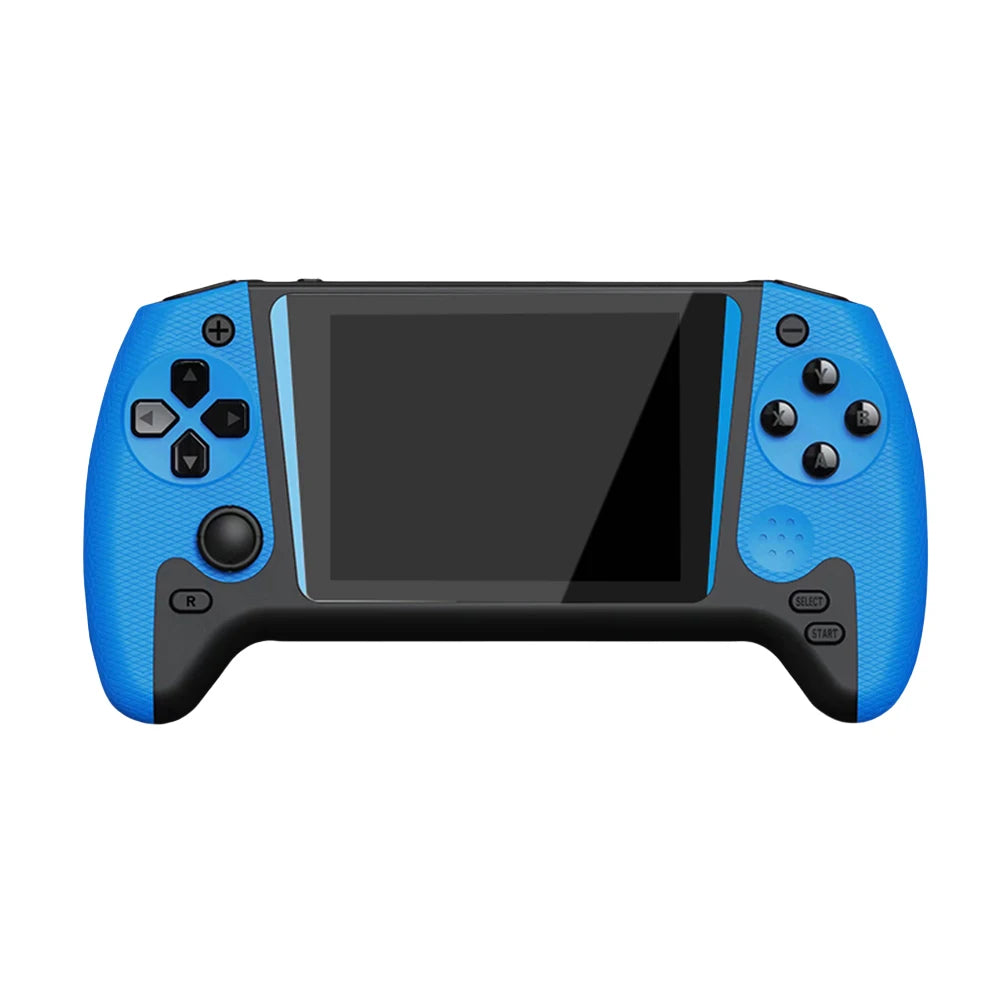 Portable Game Console 3.5inch LCD Screen Built-in 500 Games Nostalgic Game Console 1200mAh Video Game Console for Single Player