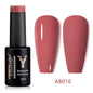 YOKEFELLOW 10ml nude pink gel nail polish from Blushimmer, translucent pink soak-off UV gel with long-lasting glossy finish.