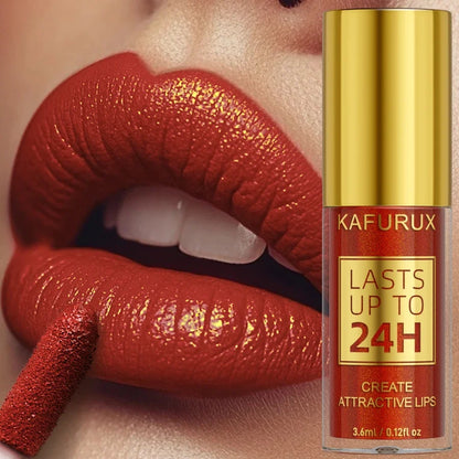 Blushimmer 14-color glitter metallic lip gloss set featuring shiny, long-lasting, waterproof liquid lipsticks with a glossy finish.