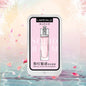 Blushimmer woman body pheromone perfume solid balm in a portable light fragrance balm container.