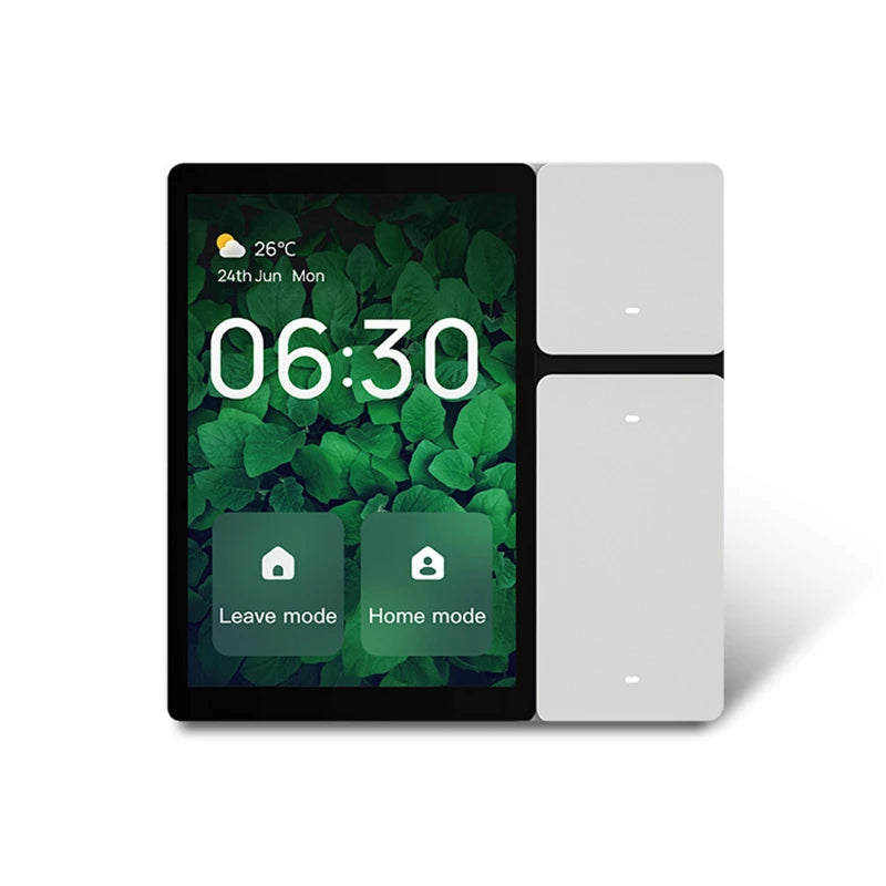 2024 New type TTP06 3.5 Inch Tuya Smart Home Multi-functional Touch Screen Central Control Panel WiFi IR Remote Control