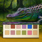 12-Color Crocodile Eyeshadow Palette - Matte & Shimmer