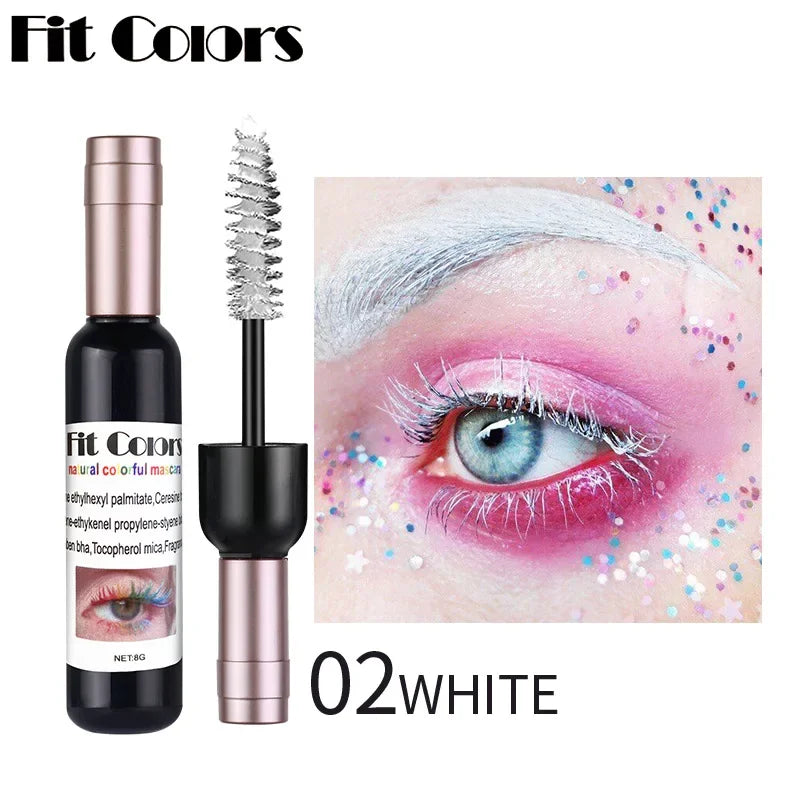 Colorful Waterproof Mascara - Glitter Diamond Cosplay Makeup