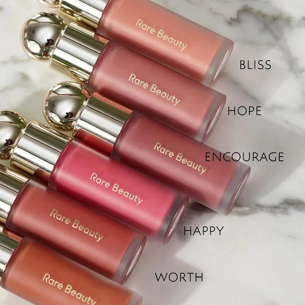 Blushimmer 11-color matte liquid powder blusher and lip cheek dual-use powder with natural finish and moisturizing formula.