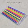 Office School 24colors Refills Markers Watercolor Gel Pen Replace Supplies Office Stationery Garden Outline Pen Replace 5ml