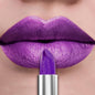 Blushimmer 21-color metallic lipstick with glitter and pearlescent finish, featuring bold, shiny, long-lasting lip tint and matte lip makeup.