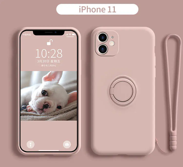 iPhone 11 Pro Liquid Silicone Case with Lens Cover