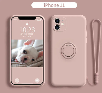 iPhone 11 Pro Liquid Silicone Case with Lens Cover