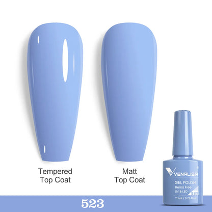 Bright neon pink gel nail polish by Blushimmer, UV and LED soak-off gel lacquer with vibrant neon color for summer nail art.