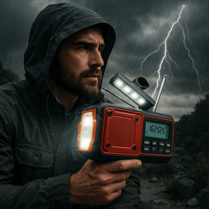 Supersonic Guardian Multi-Powered Emergency Radio with NOAA