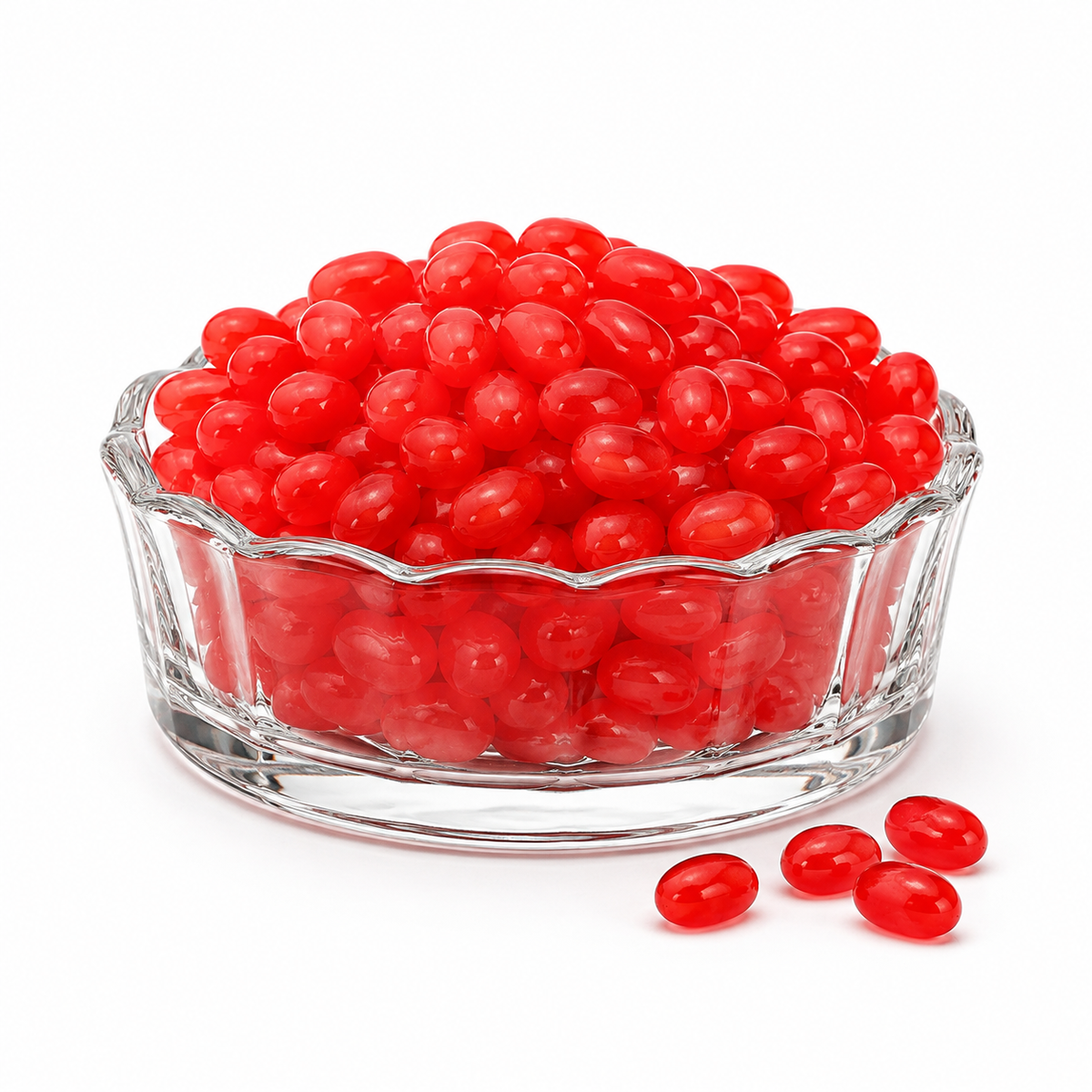 Swedish Fish jelly beans in a bulk candy bag by Candy In Bulk, colorful chewy fish-shaped sweets for snacking.