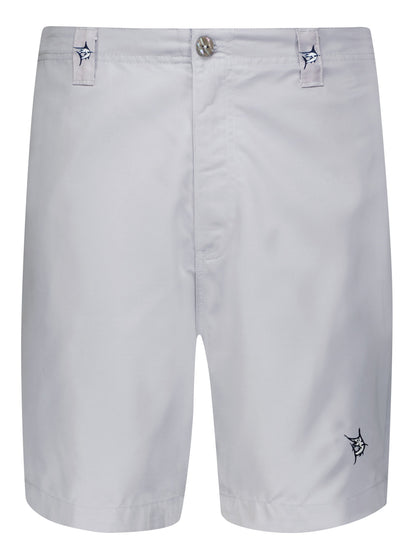 White Water Life Captain Shorts in green, featuring a lightweight fabric and adjustable waistband, ideal for outdoor adventures.