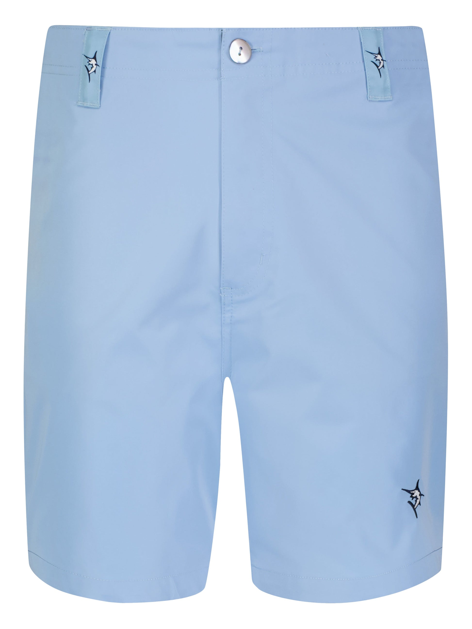 White Water Life Captain Shorts, khaki-colored casual shorts with practical pockets and adjustable waist for outdoor activities.