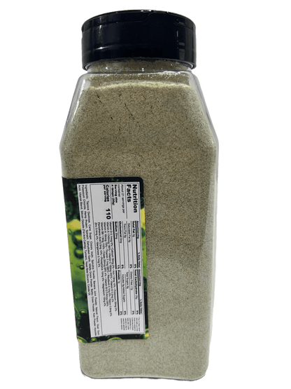 Hi-West Simple Greens Drink Mix in a green powder pouch, showcasing the green drink product from Hi-West Foods, Inc.